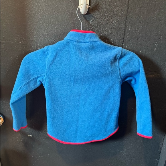 Kids Under Armour Blue Pullover with Pink Accents - Picture 4 of 4